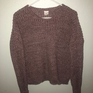 Dark Rose colored sweater